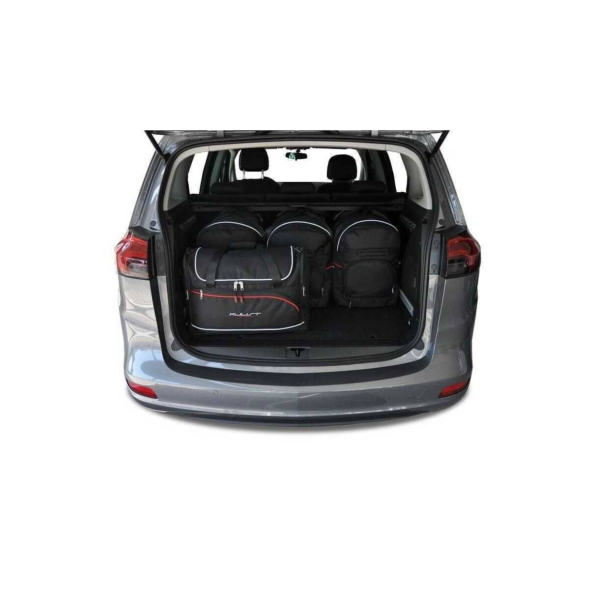 KJUST Kofferraum Taschen Set fuer OPEL ZAFIRA Bj. 2011-2019 5er-Set - 7031025