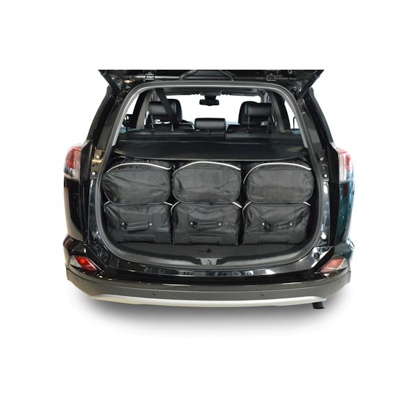 Car Bags T10901S TOYOTA RAV4 IV Hybrid -XA40- Bj- 13-18 Reisetaschen Set- Auf Ihr Auto massgeschneidert- Das Original