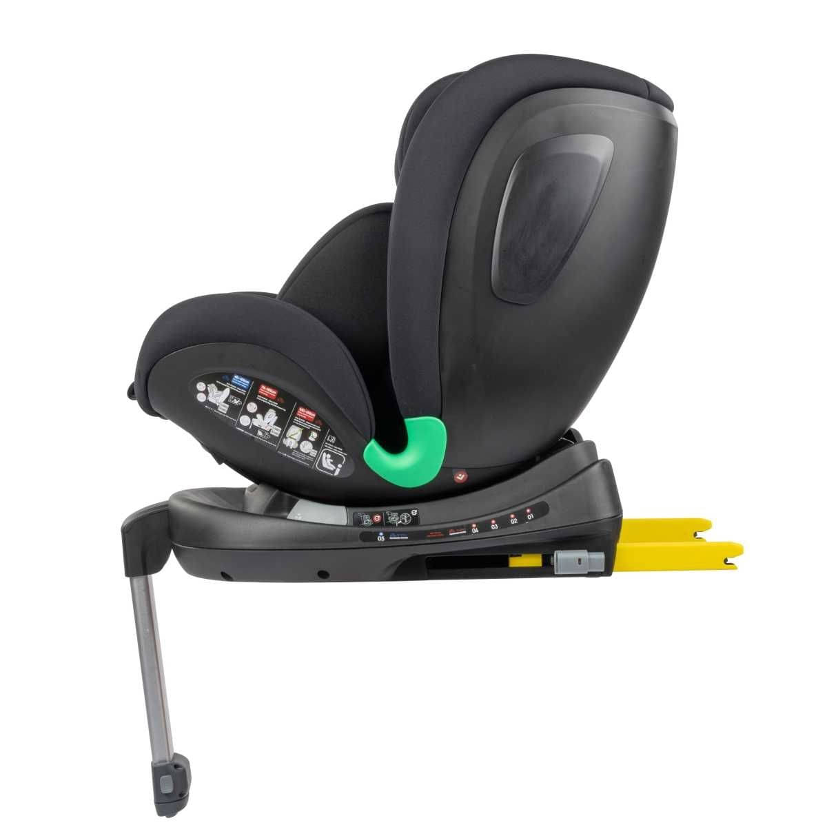 BEBECONFORT Kindersitz Babyschale und Basisstation EVOLVEFIX PLUS i-Size Black Mist - 8105460210