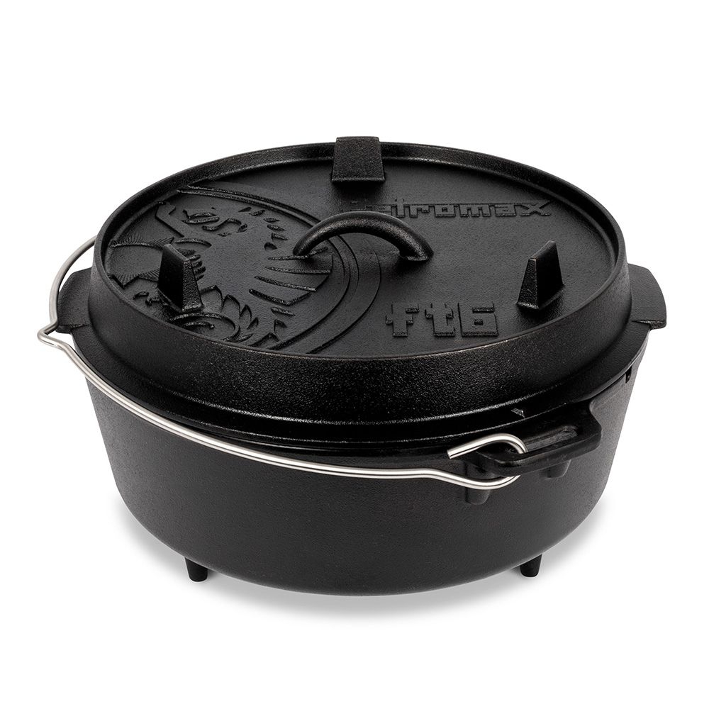 PETROMAX Feuertopf ft6 Dutch Oven mit Fuessen ft6