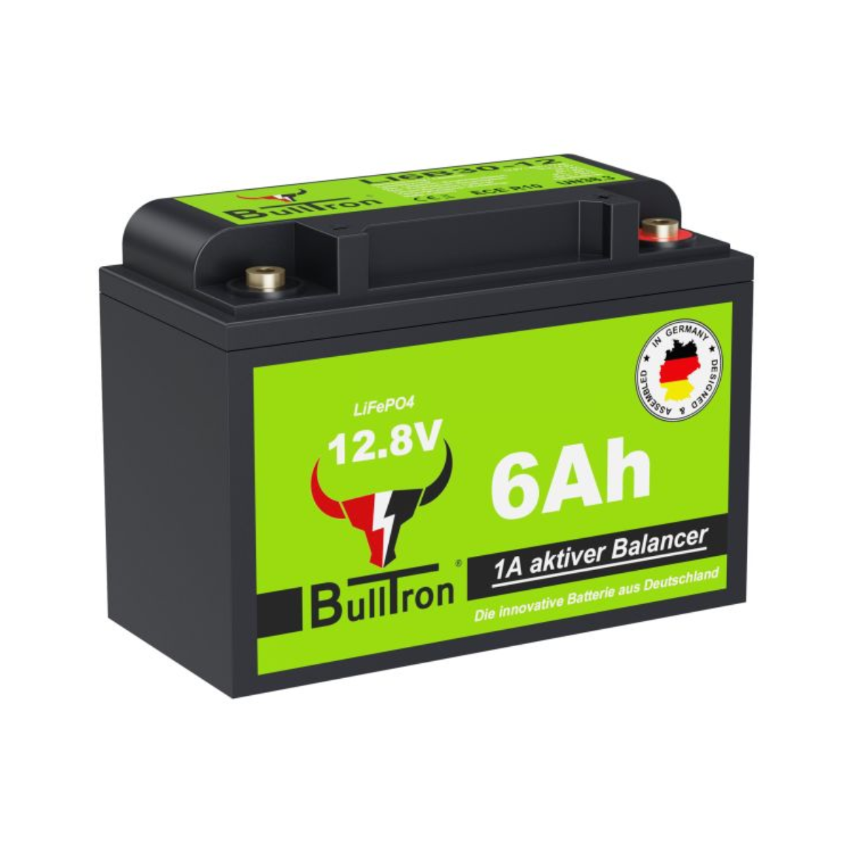 BULLTRON Lithium-Batterie 6Ah 12V für Clesana C1 BULLTRON Lithium-Batterie 6Ah 12V fuer Clesana C1