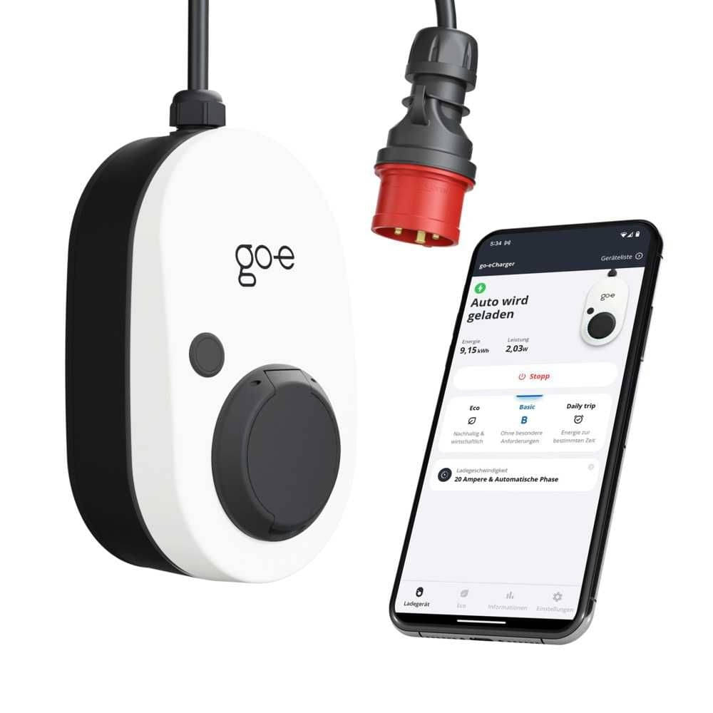 go-e Wallbox Charger Gemini flex 11 kW- 16 A- 3-phasig - CH-04-11-01