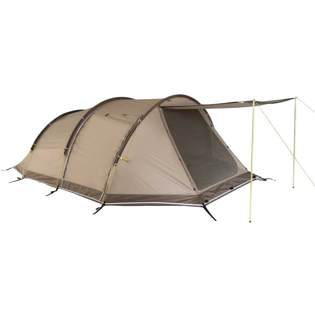 TAMBU DURDANTA Trekking Tunnelzelt Beige 4 Personen - 20210805