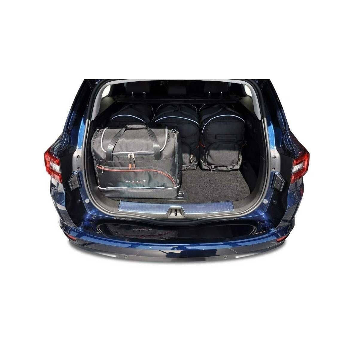 KJUST Kofferraum Taschen Set fuer RENAULT TALISMAN GRANDTOUR ab Bj. 2015 5er-Set - 7034023