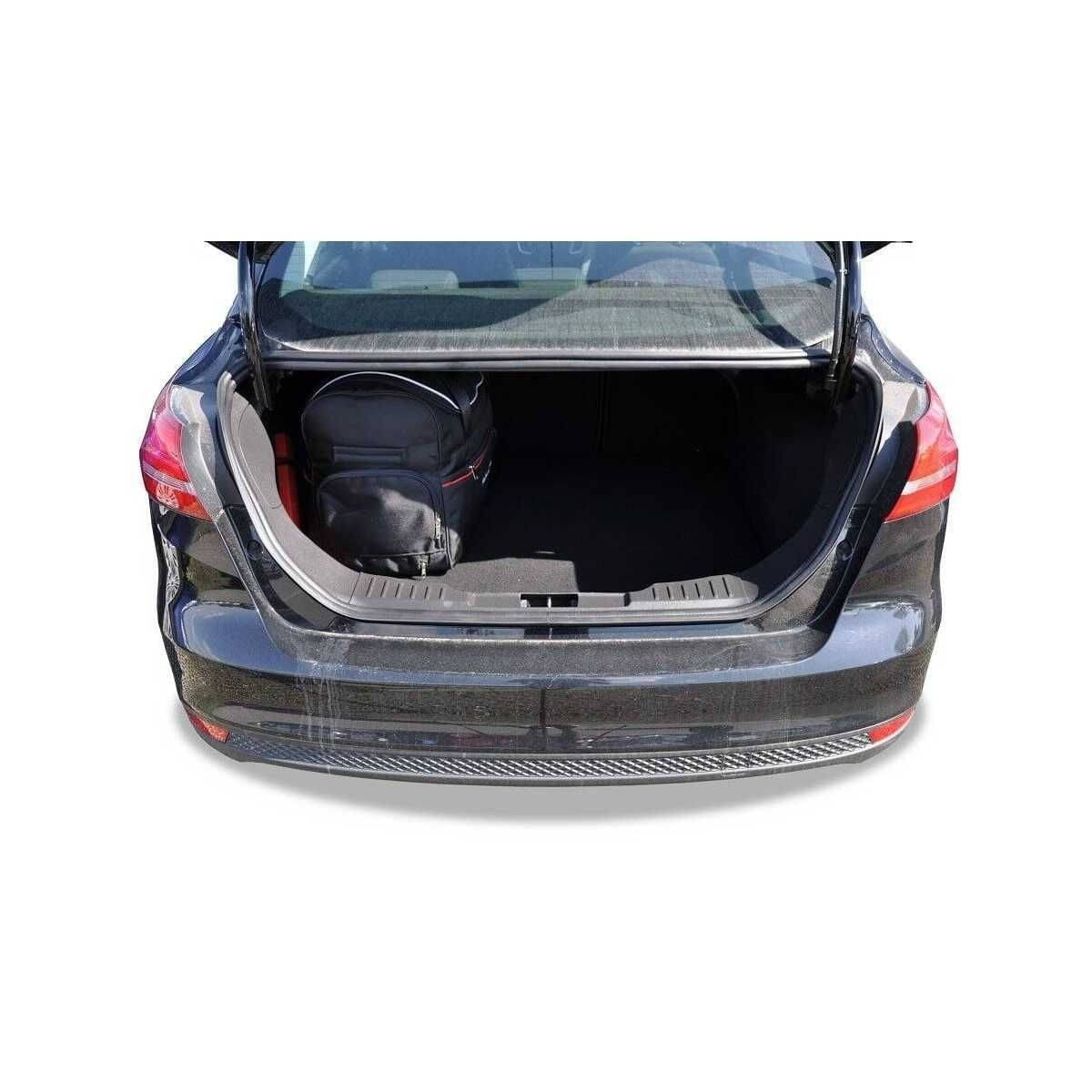 KJUST Kofferraum Taschen Set fuer FORD FOCUS Limousine Bj. 2011-2018 5er-Set - 7015014