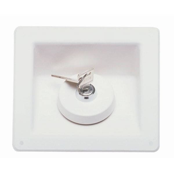 LILIE Wassereinfüllstutzen weiß 40 mm 137x158x80 mm LILIE Wassereinfuellstutzen weiss 40 mm 137x158x80 mm