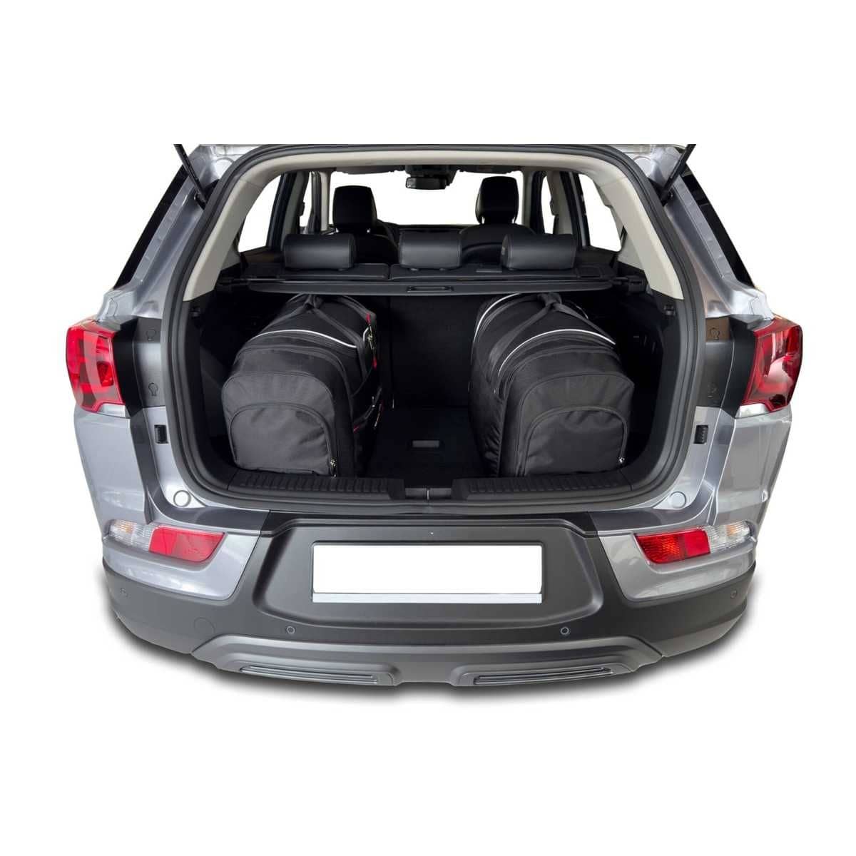 KJUST Kofferraum Taschen Set fuer SSANGYONG KORANDO ab Bj. 2019 3er-Set - 7008001