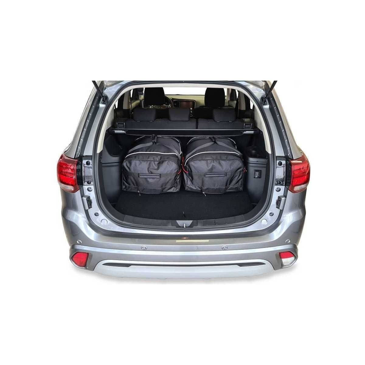 KJUST Kofferraum Taschen Set fuer MITSUBISHI OUTLANDER PHEV Bj. 2014-2022 4er-Set - 7029017