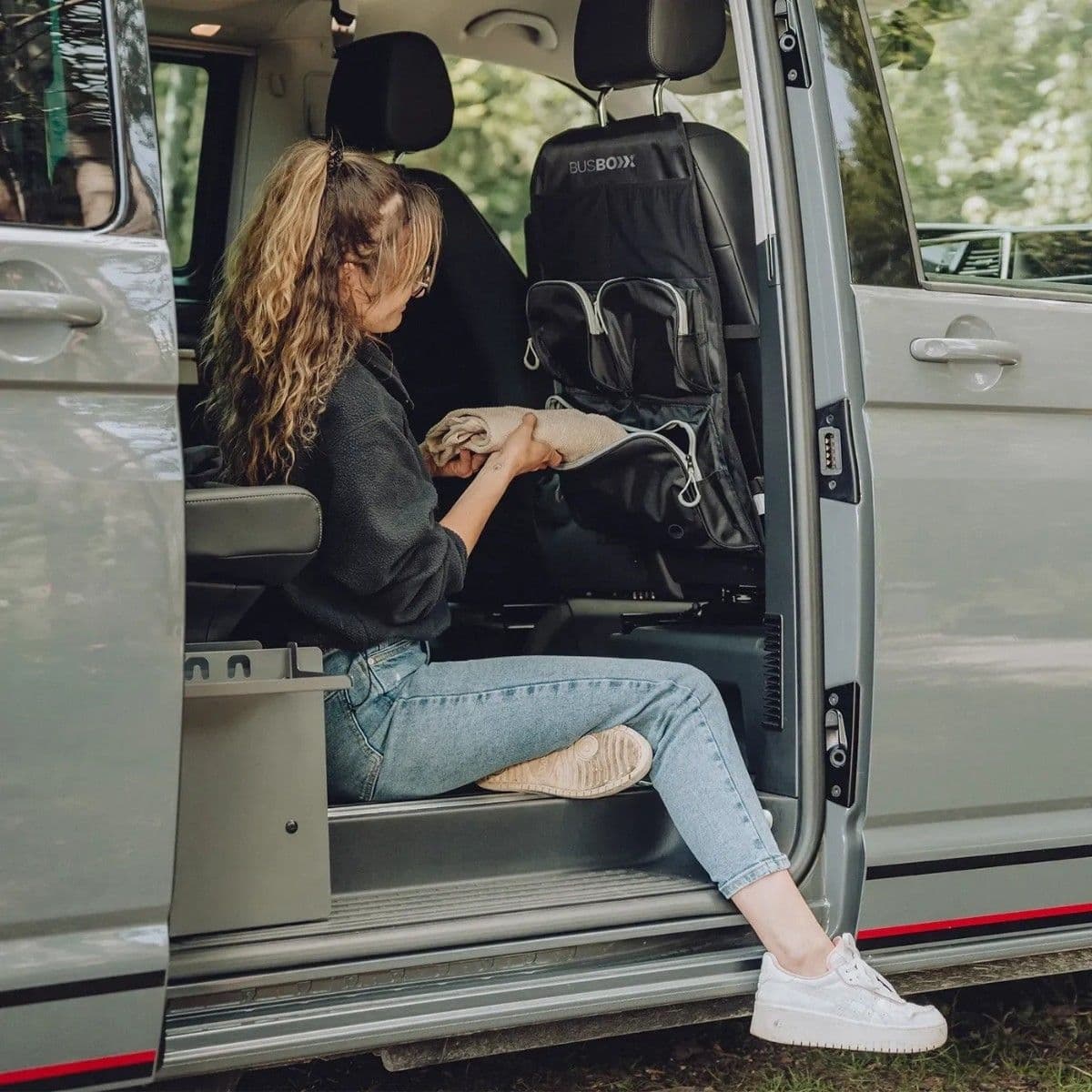 Organizer-Tasche BUS-BOXX utilityBOXX Tasche Ruecksitztasche- fuer VW T5-T6-T6.1- schwarz 1040