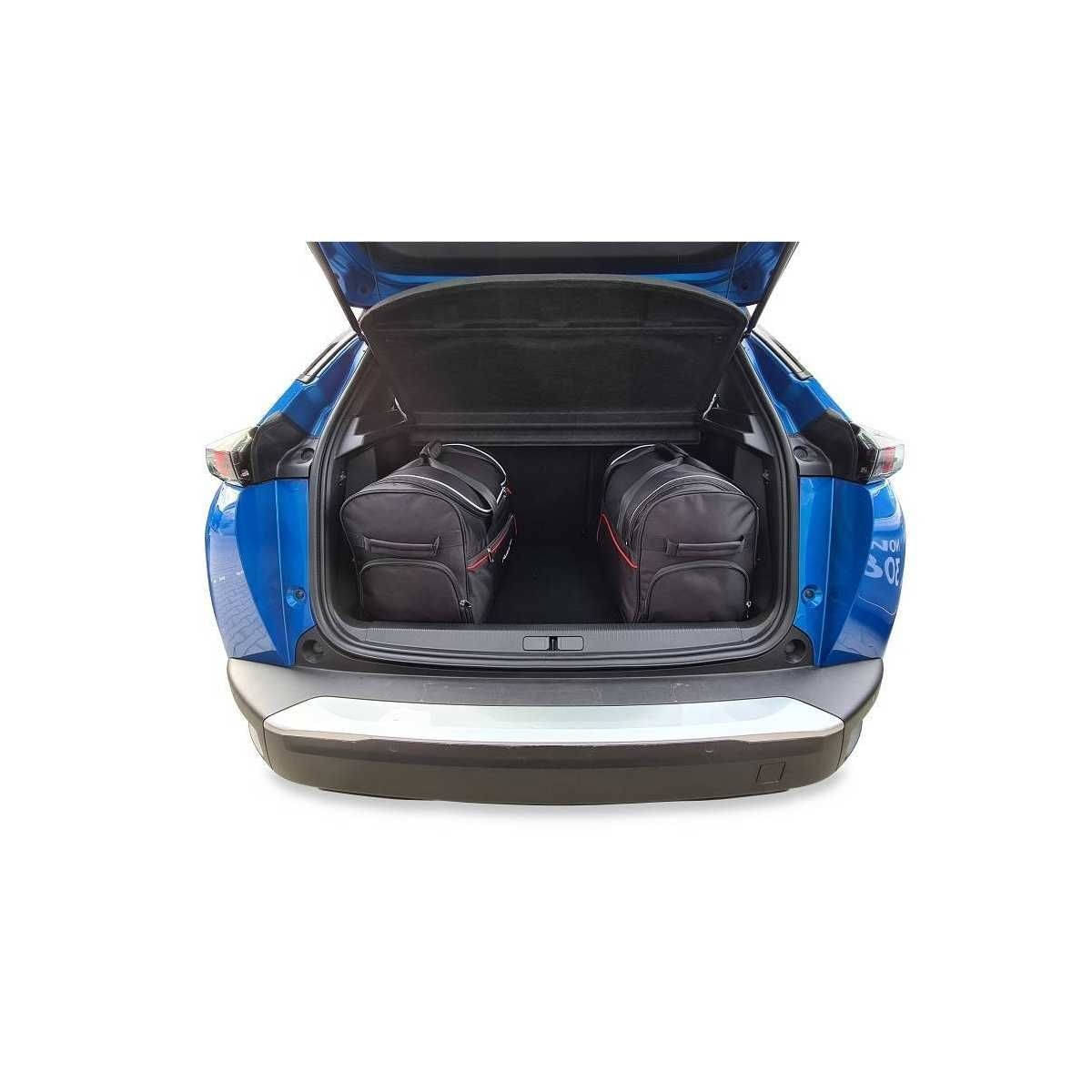 KJUST Kofferraum Taschen Set fuer PEUGEOT e-2008 ab Bj. 2019 3er-Set - 7032031