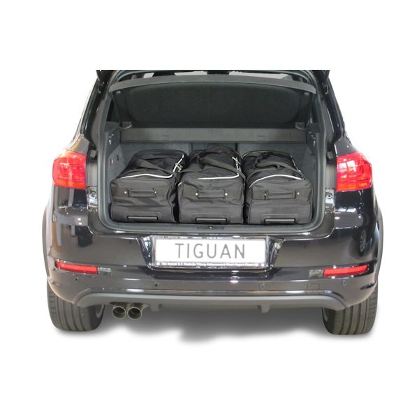 Car Bags V12801S VW Tiguan SUV Bj- 07-15 hoher Ladeboden - Reisetaschen Set- Auf Ihr Auto massgeschneidert- Das Original