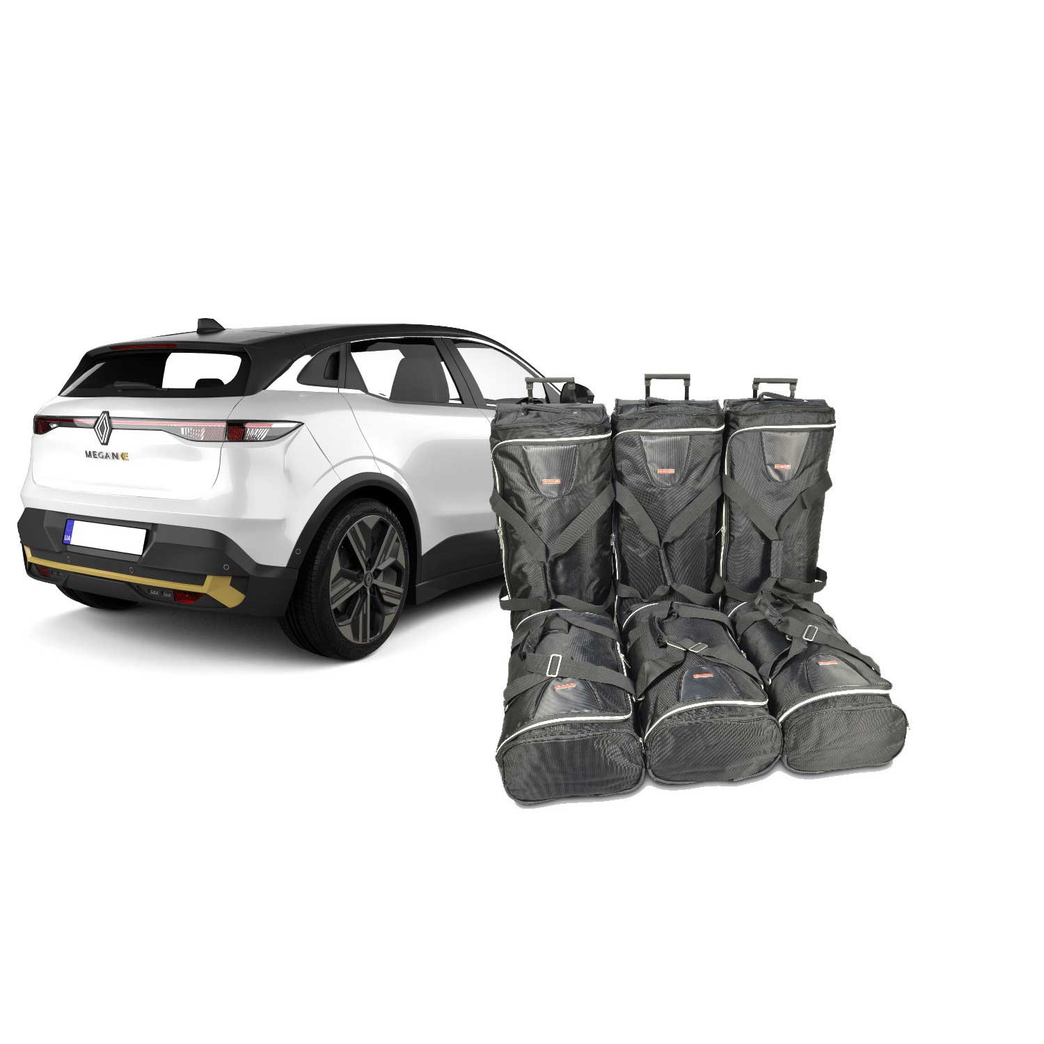 Car Bags R11901S Renault Megane E-Tech Bj- 21- Reisetaschen Set- Auf Ihr Auto massgeschneidert- Das Original