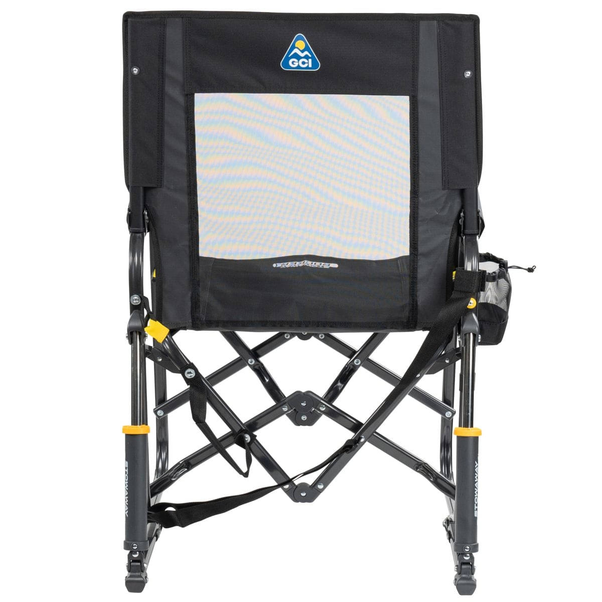 GCI faltbarer Schaukelstuhl Stowaway Rocker Black GCI faltbarer Schaukelstuhl Stowaway Rocker Black - 37810