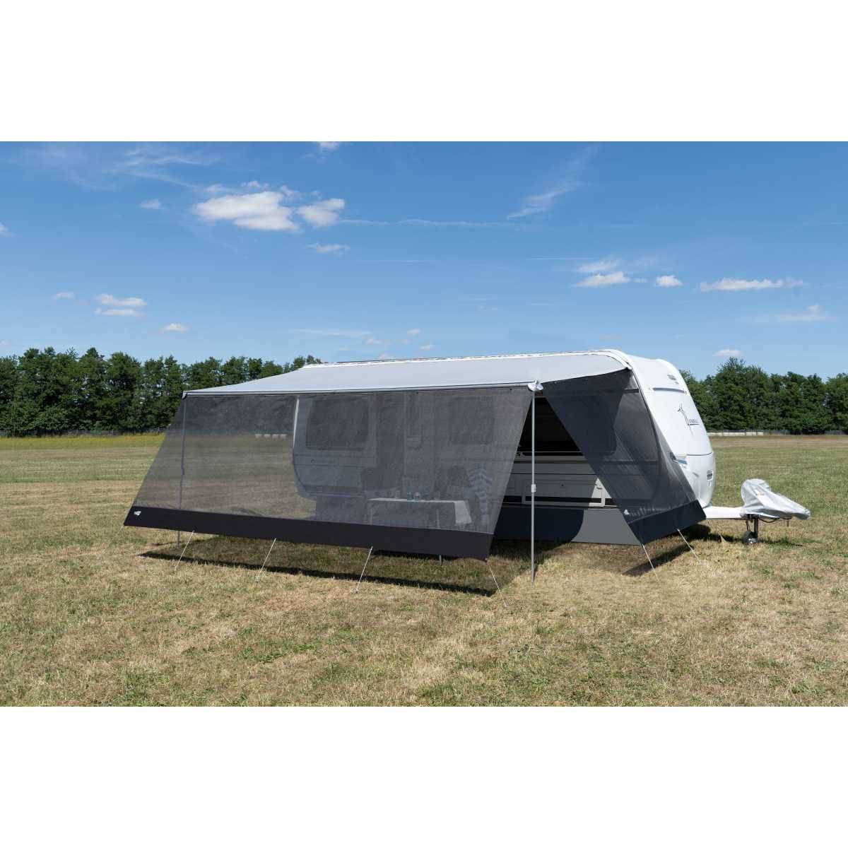 WIGO Seitenwand ROLLI BLOXX Screen links Auszug 250 cm - 7058