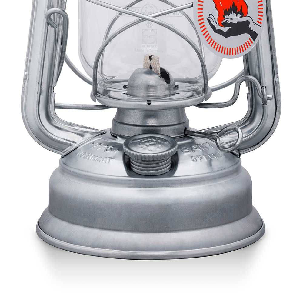 FEUERHAND Sturmlaterne Baby Special 276 Zinc Plated 276-zink