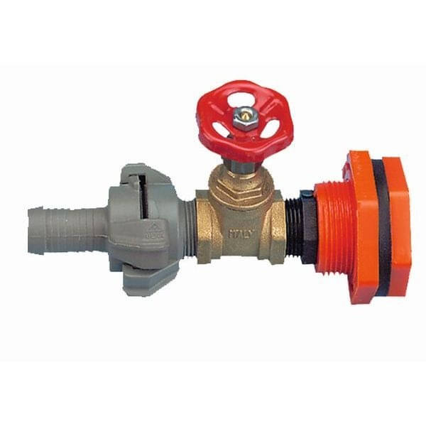 LILIE Entleerungsgarnitur mit Verlaengerung ¾- x 19 mm