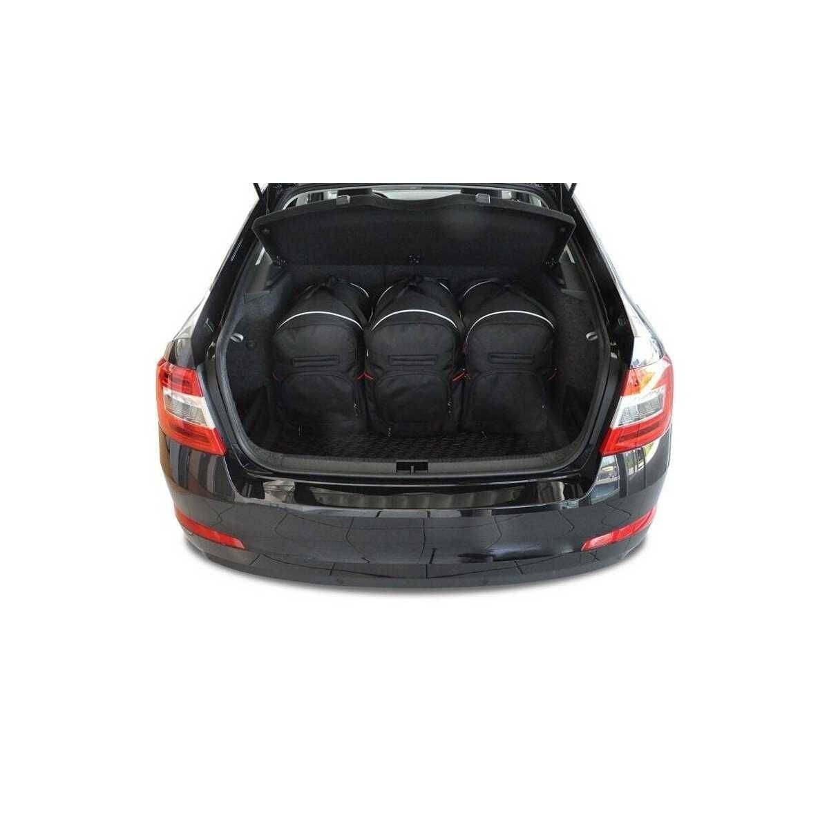 KJUST Kofferraum Taschen Set fuer SKODA OCTAVIA LIFTBACK Bj. 2013-2020 5er-Set - 7037008