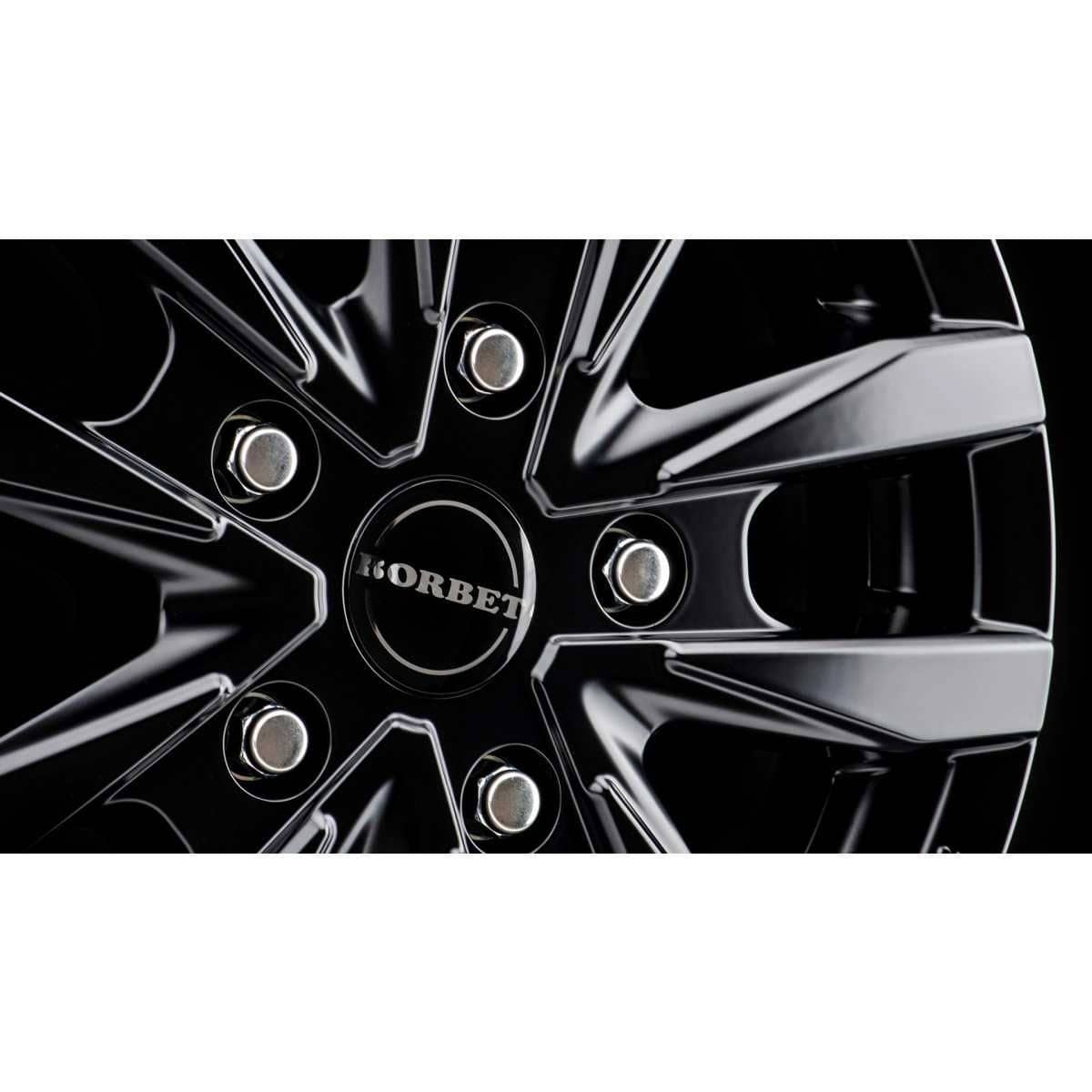 BORBET Aluflege CW5 black matt 16 Zoll fuer VW Crafter-MAN TGE ab Bj. 07-18 - CW5 65660120565-1BM