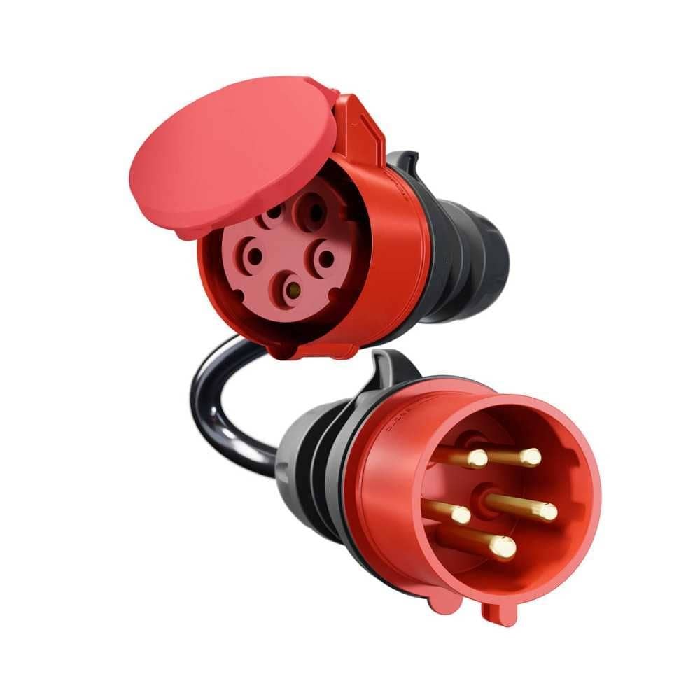 go-e Adaperkabel Gemini flex 11 kW auf CEE rot 32 A - CH-04-32