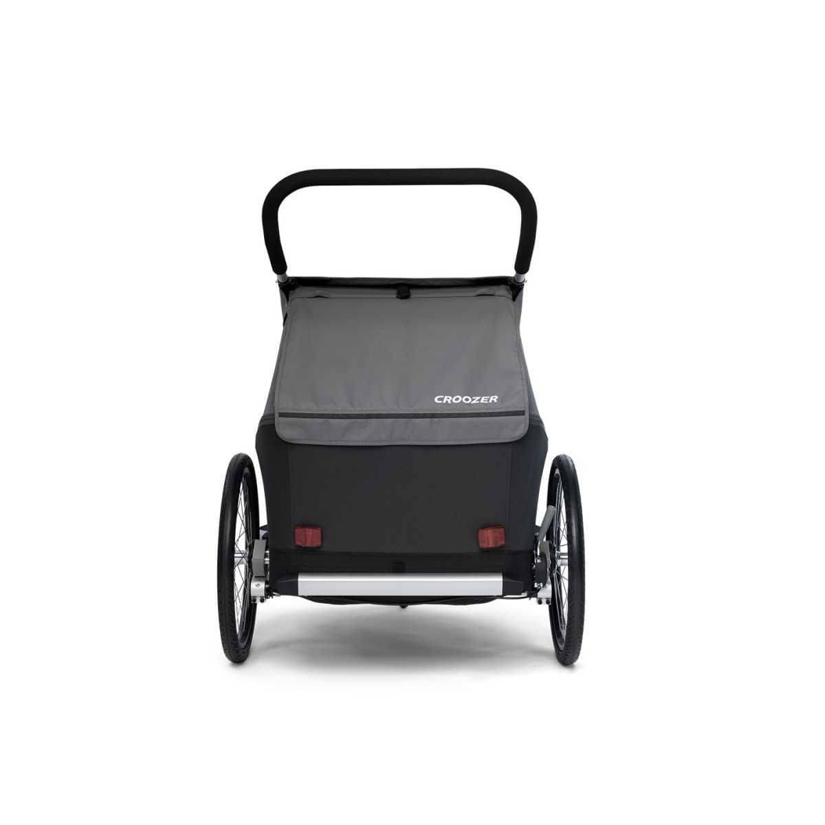 CROOZER Kinderfahrradanhaenger Kid Keeke 2 2in1-Set Mountain Grey - 121001623