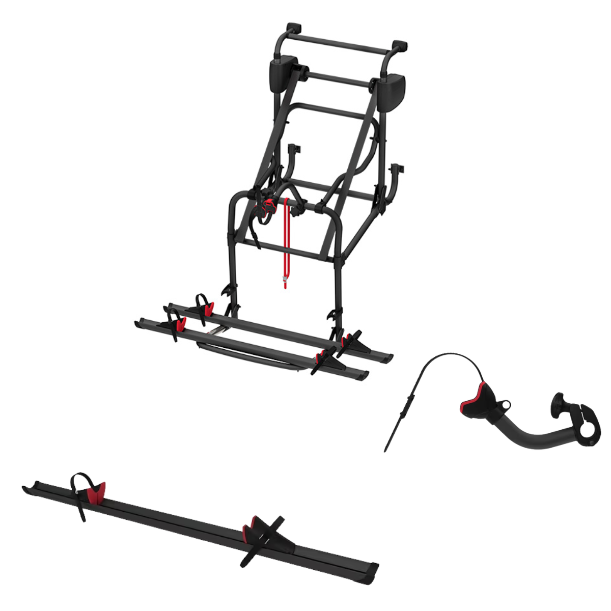 FIAMMA Carry Bike Lift 77 Deep Black Fahrradtraeger fuer 3 Fahrraeder - 02096-44A 08831A01A 98656M150