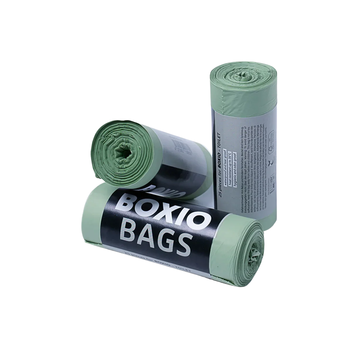 BOXIO - BAG BUNDLE Kompostierbare Muellbeutel 3er-Set