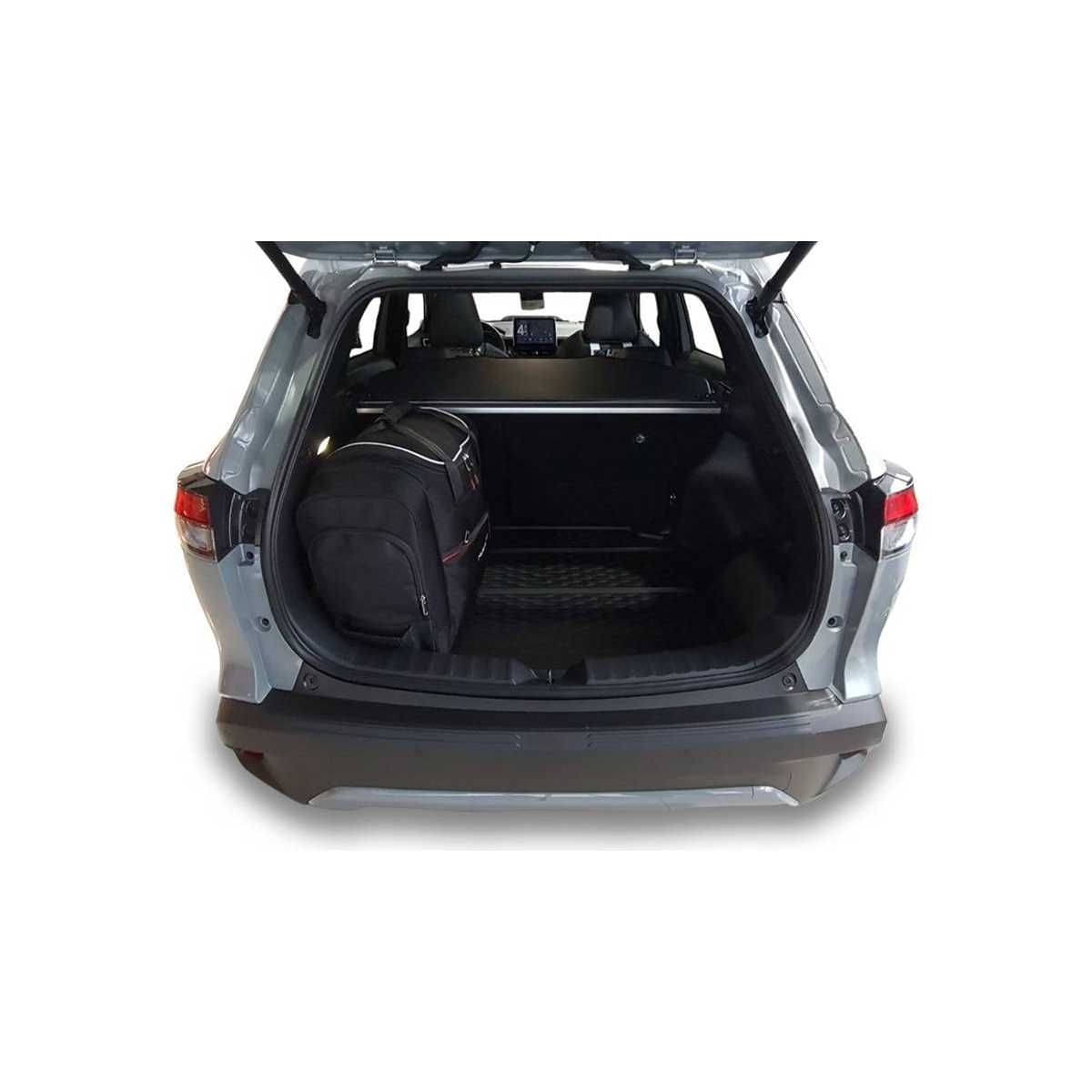 KJUST Kofferraum Taschen Set fuer TOYOTA COROLLA CROSS HEV ab Bj. 2022 3er-Set - 7041046
