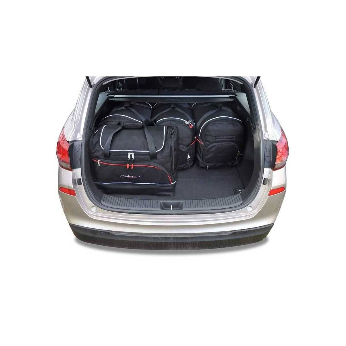 KJUST Kofferraum Taschen Set fuer HYUNDAI i30 WAGON ab Bj. 2017 5er-Set - 7018030
