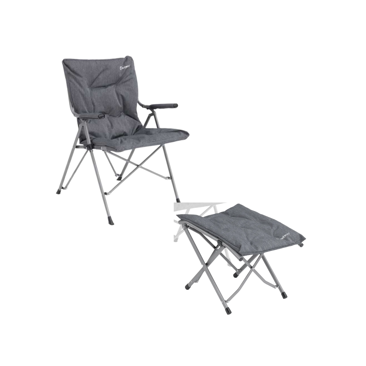 Outwell Faltstuhl Alder Lake mit Beinauflage Trinity Lake Outwell Faltstuhl Alder Lake mit Beinauflage Trinity Lake - 470416 470417