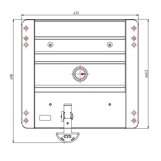 CTA Drehkonsolen-Set Ford Transit Bj. 2006-2014 Fahrer- und Beifahrerseite - 9PG0005900V01