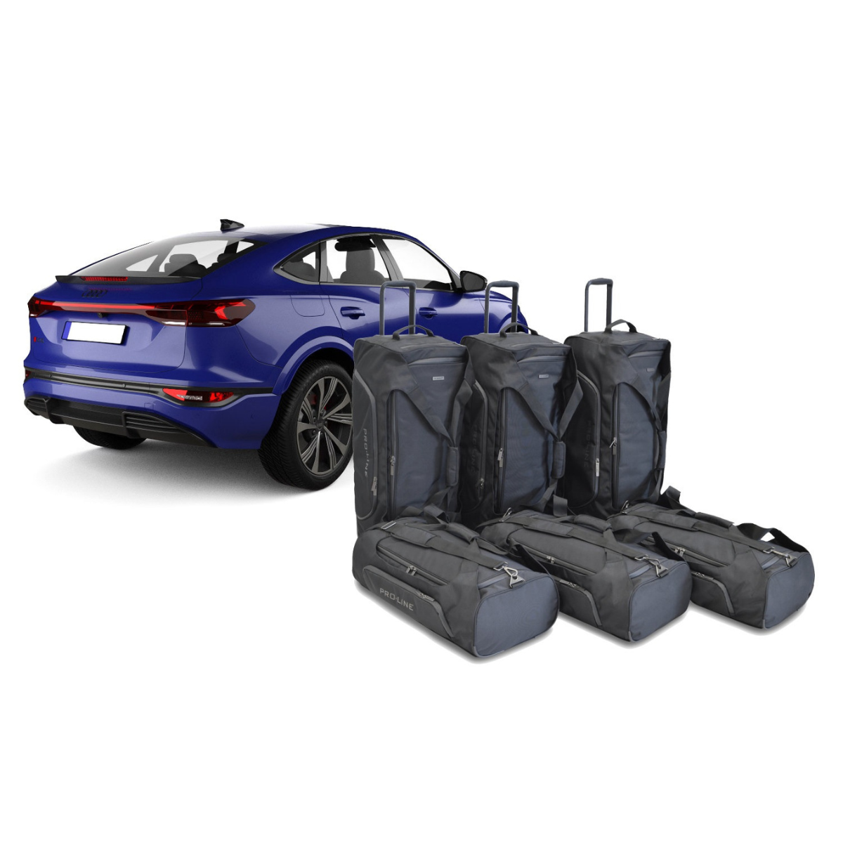 Car Bags Pro-Line A27201SP AUDI Q6 Sportback e-tron Bj- 25- Reisetaschen Set- Auf Ihr Auto massgeschneidert- Das Original