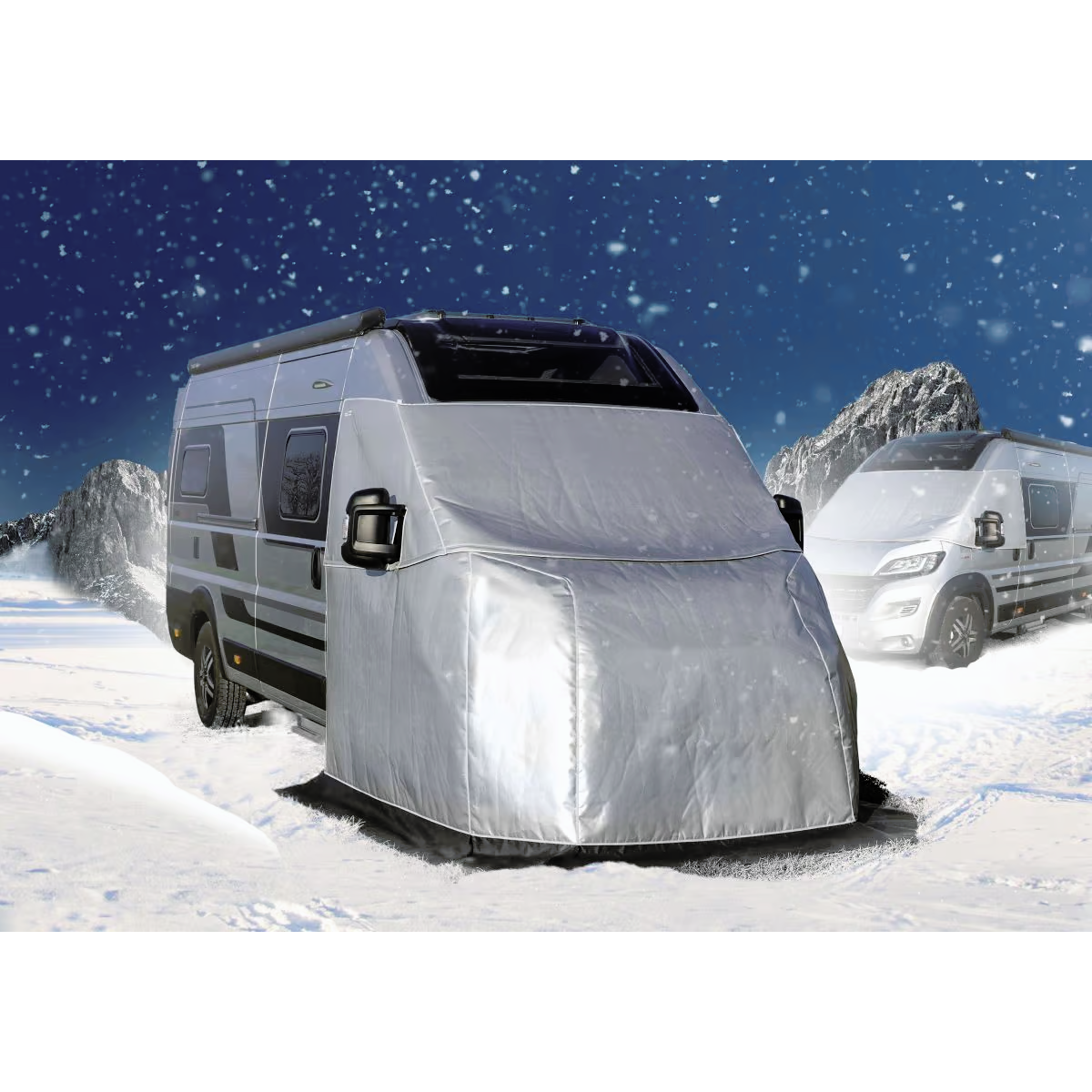 WIGO Frontscheibenisolierung 2-teilig ICE BREAKER TWO MB Sprinter ab Bj. 2015 - 5849