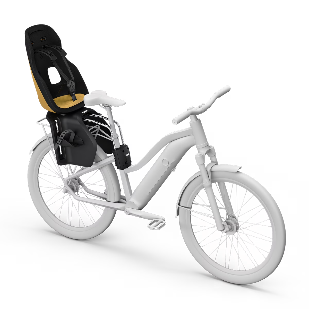 THULE Yepp Nexxt 2 Maxi Fahrradkindersitz Rahmemontage Burnished Yellow - 12081204