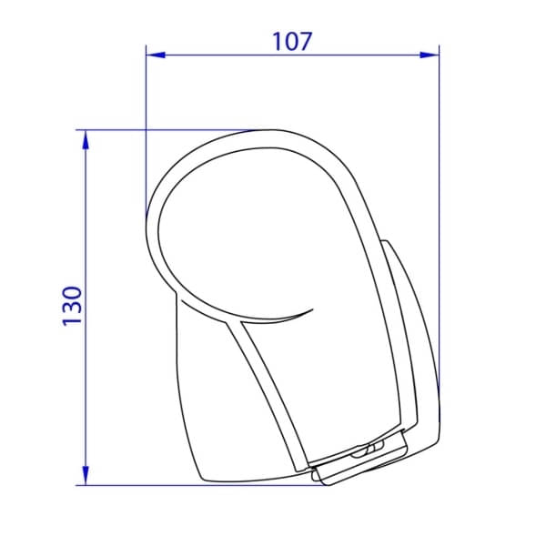 Markise THULE Omnistor 5102 Gehaeuse anthrazit 260 cm inkl- Adapterkit VW T5 T6 mit C-Schiene -nicht passend fuer Modell -California- Thule Art-Nr. 303048-301982