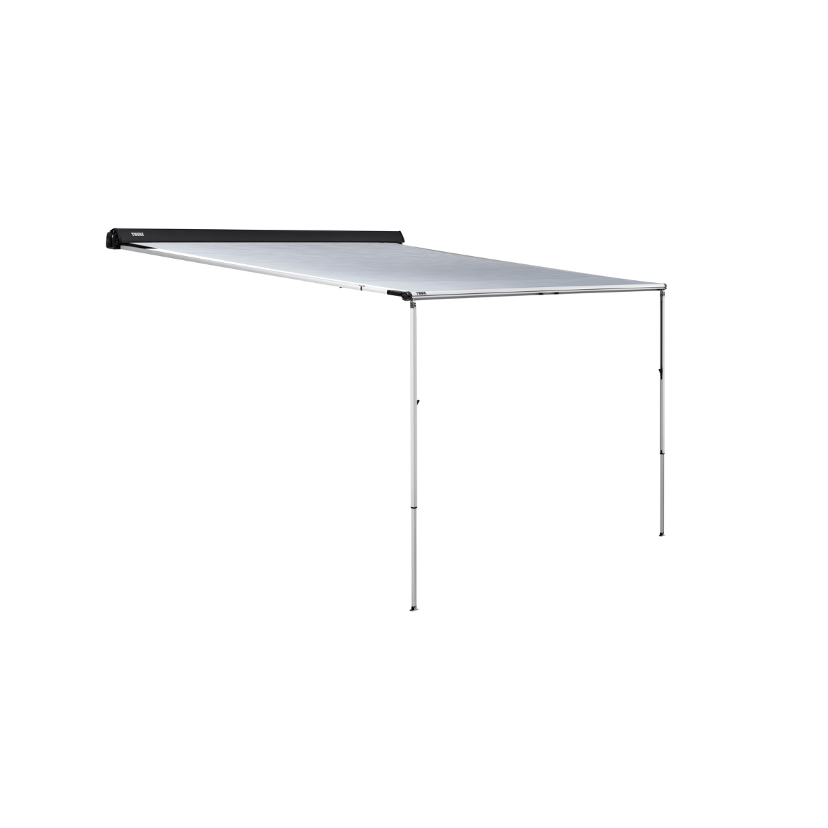 THULE Omnistor Markise 3200 270 cm Gehaeuse eloxiert Tuch Mystic-Grau - 302497