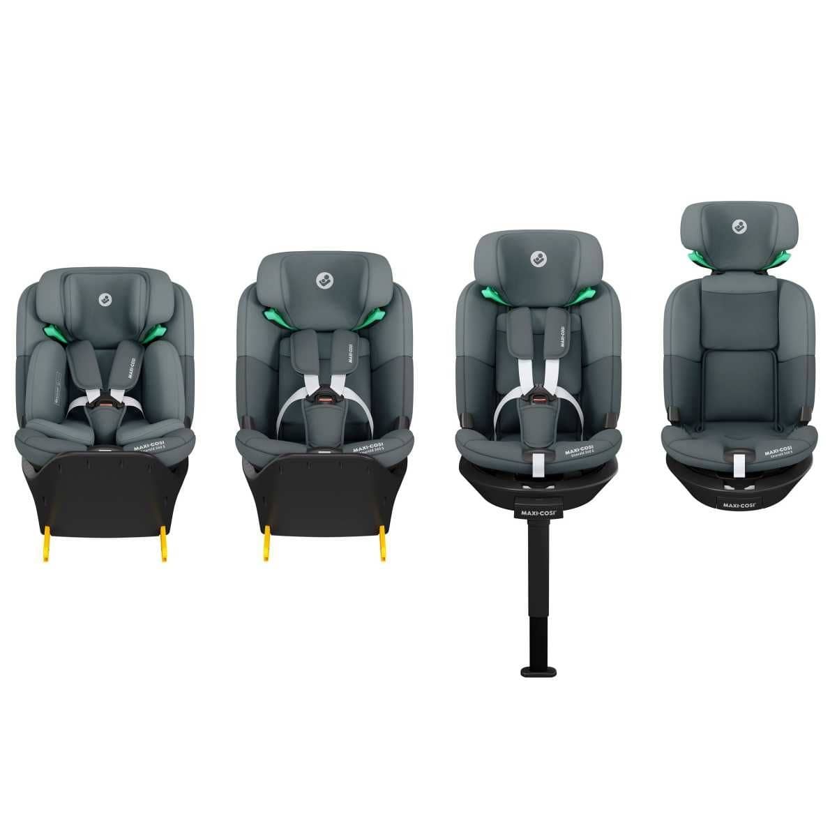 MAXI-COSI Kindersitz Babyschale EMERALD 360 S Tonal Graphite - 8620106110