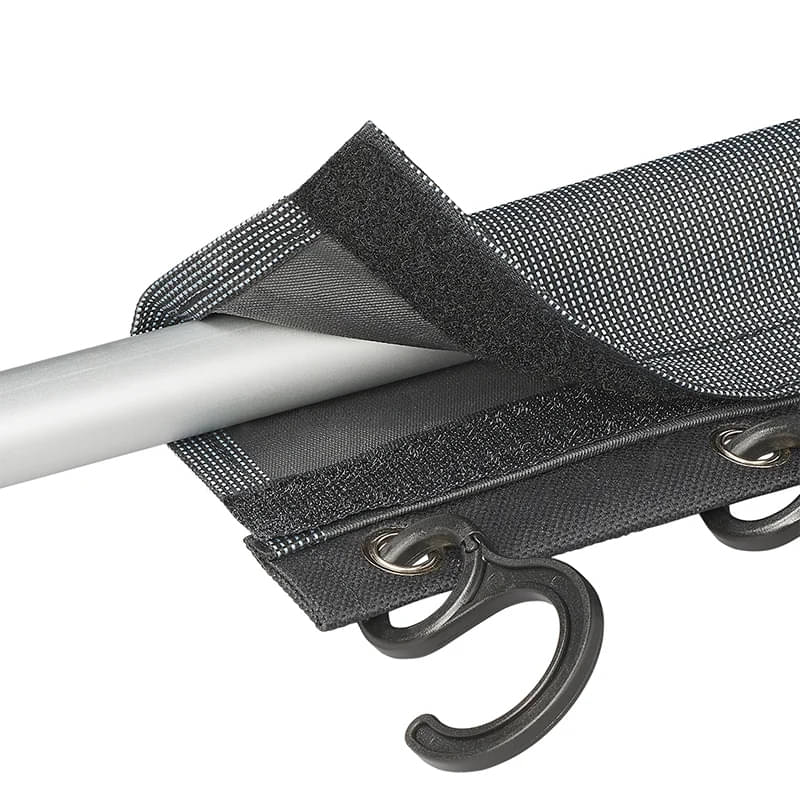 ProPlus Hakenleiste Universal mit 8 Haken Laenge 58 cm - 362087