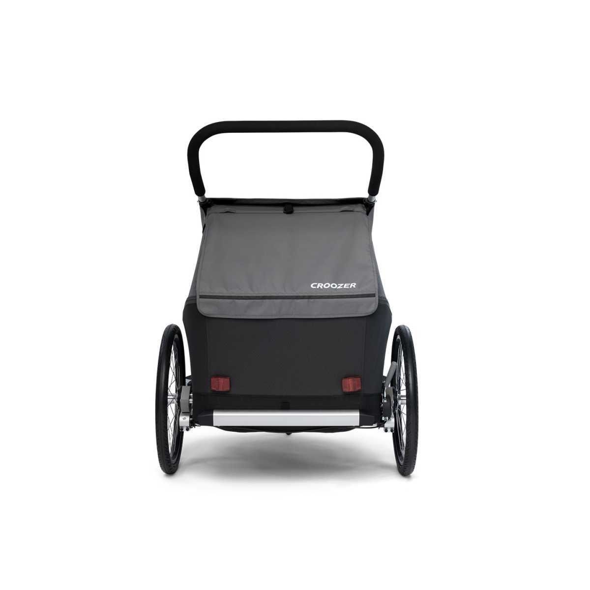 CROOZER Kinderfahrradanhaenger Kid Keeke 2 2in1-Set Mountain Gray - 121001623