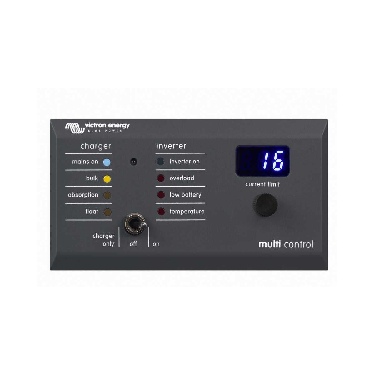 VICTRON Bedienpanel Digital Multi Control 200-200A GX -90° RJ45- - DMC000200010R