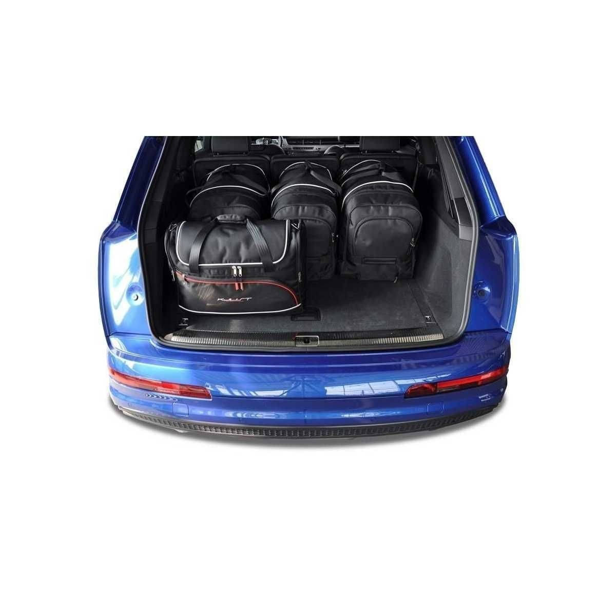 KJUST Kofferraum Taschen Set fuer AUDI Q7 PHEV ab Bj. 2020 5er-Set - 7004113