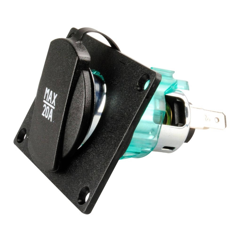 PROCAR Power-Steckdose mit Platte