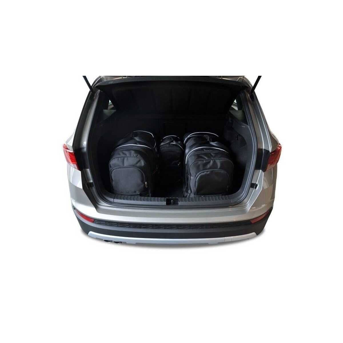 KJUST Kofferraum Taschen Set fuer SEAT ATECA ab Bj. 2016 4er-Set - 7036022