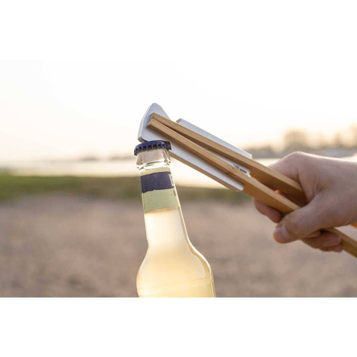 SKOTTI TONGS Grillzange- Holz-Aluminium - SK036