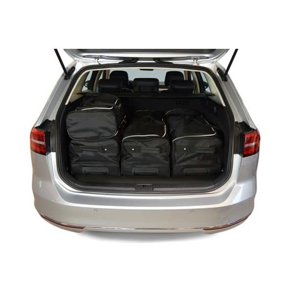 Car Bags V12101S VW Passat -B8- Variant GTE Bj- 14-23 Reisetaschen Set- Auf Ihr Auto massgeschneidert- Das Original
