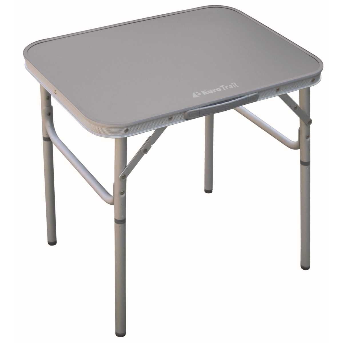 EuroTrail Campingtisch SANTÉ 60 x 45 cm Grau - ETCF0801