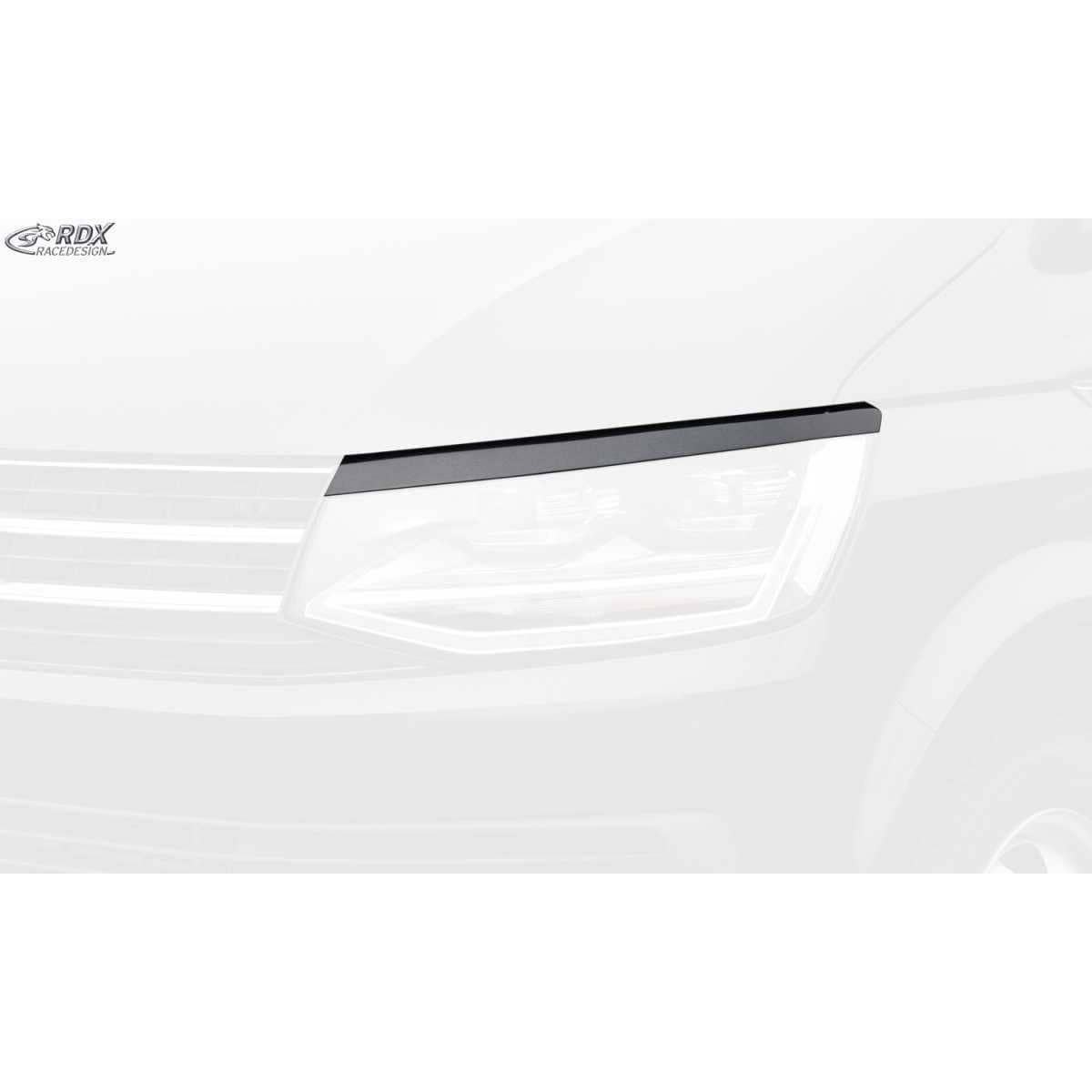 RDX Scheinwerferblenden Böser Blick für VW T6 Bj. 2015-2019 RDX Racedesign Scheinwerferblenden fuer VW T6 2015- Boeser Blick - RDSB153