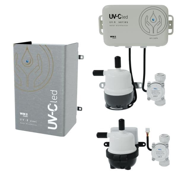 WM AQUATEC UV-C-Desinfektionseinheit UV-8 STEEL - UV-8-STEEL