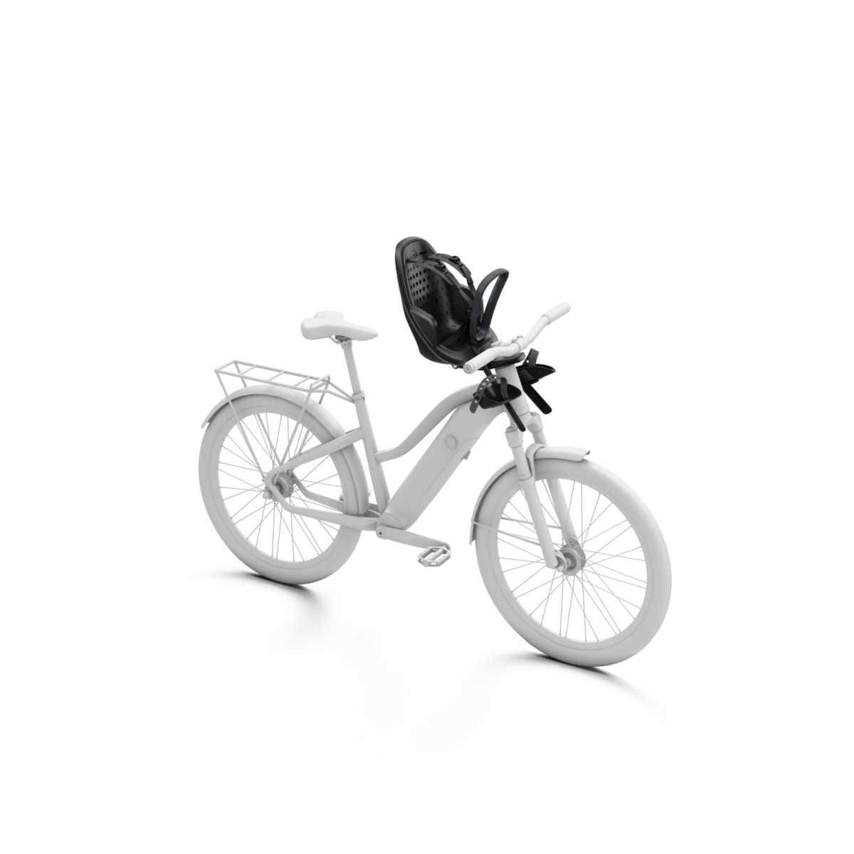 THULE Yepp 2 Mini Fahrradkindersitz Frontmontage Black - 12021150