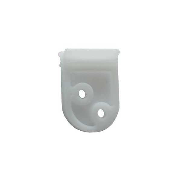 Schiebetuergleiter weiss 5er Pack 96667x5