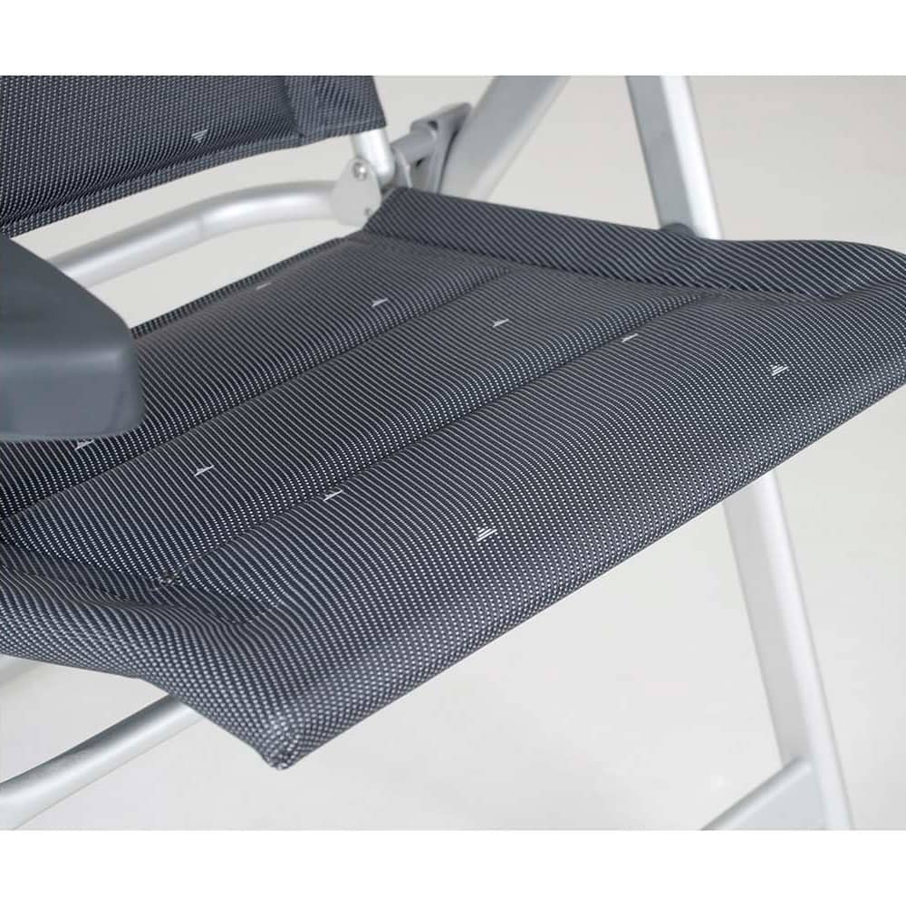 CRESPO Campingstuhl Deluxe AL-237-DL anthrazit - 1149385